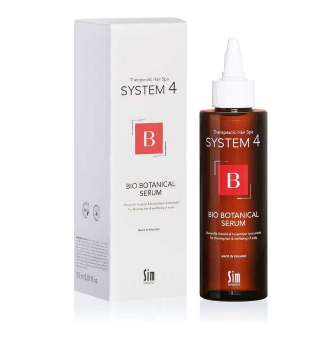 System 4 B - Bio Botanical Serum - Stimuloi hiuspohjaa - 150 ml